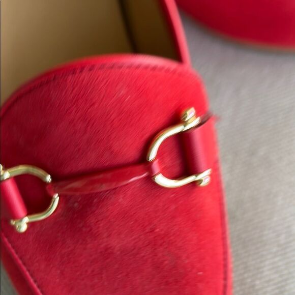 TALBOTS Women's Red Loafers new without tags size 8 - Picture 8 of 8